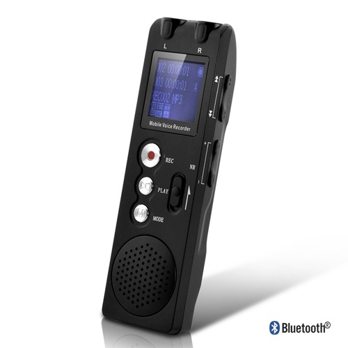 携帯電話用 Bluetoothハンズフリーボイスレコーダー 8GB DVR-189