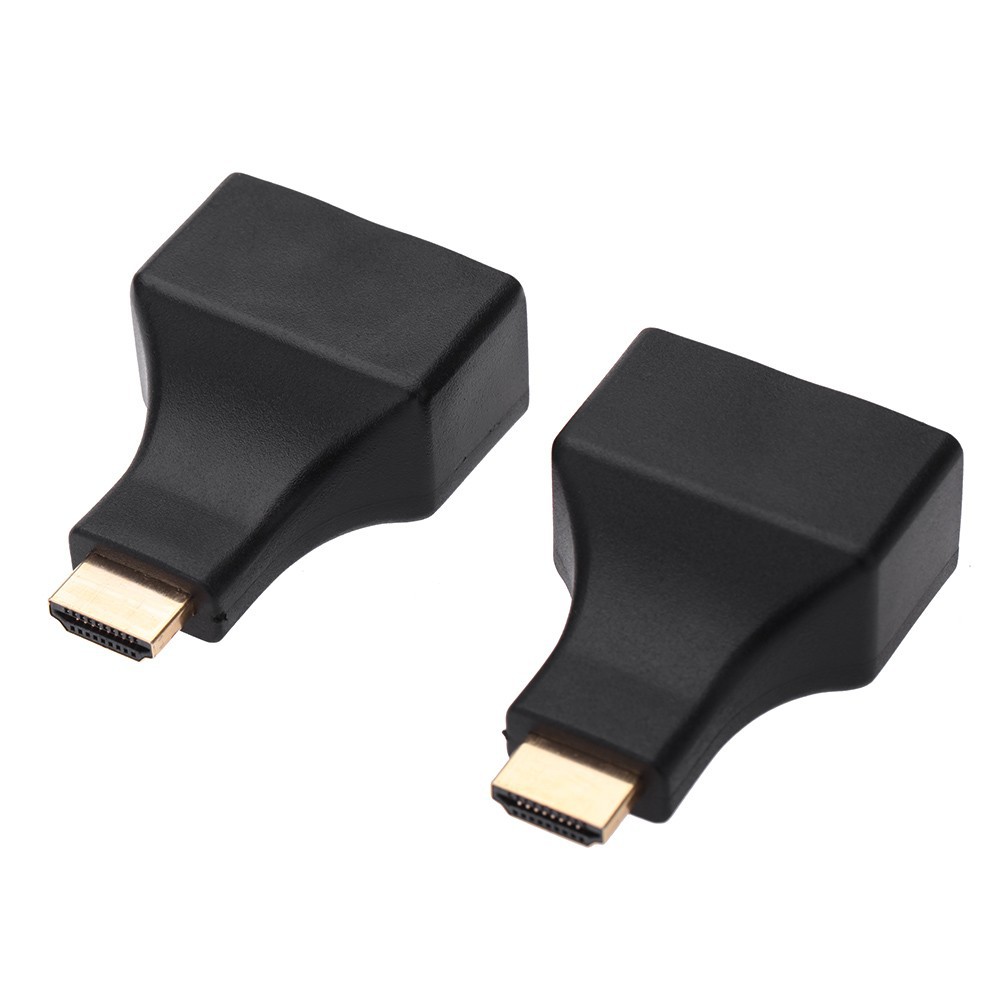 HDMI デュアル RJ45 CAT5E CAT6 1080P 30m エクステンダー リピーター コンバーター