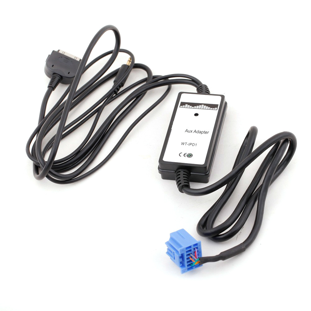Honda 対応 Apple 30pin Aux-in インターフェイス 増設アダプター