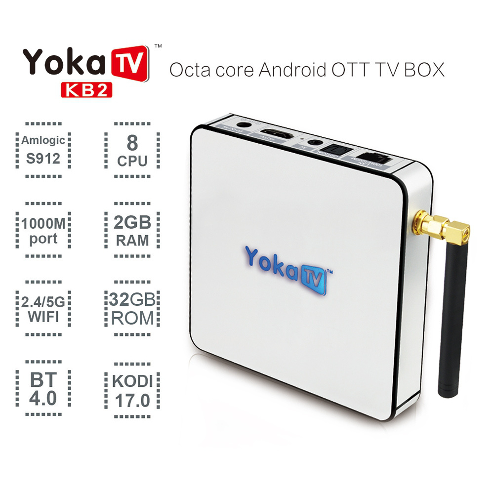 YOKATV KB2 スマート Android 6.0 TVボックス