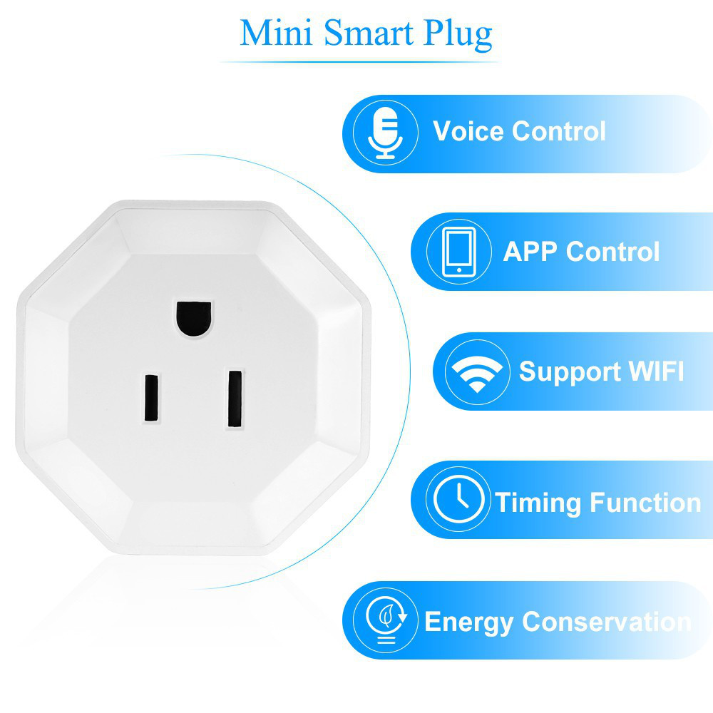 Wi-Fi スマートプラグ コンセント Amazon Alexa Google Home IFTTT対応