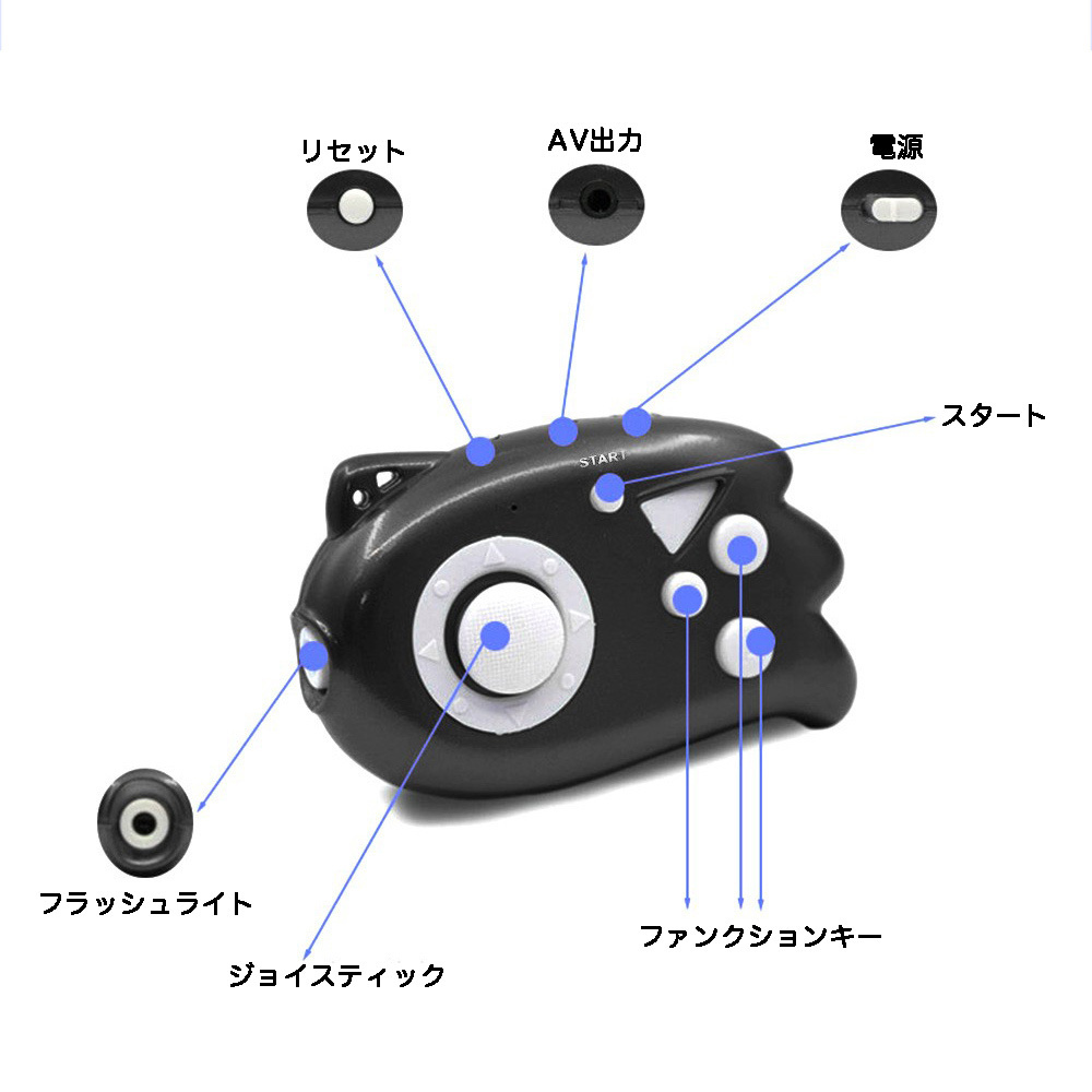 89種 クラシックゲーム ビデオゲームプレーヤー内蔵 コントローラー