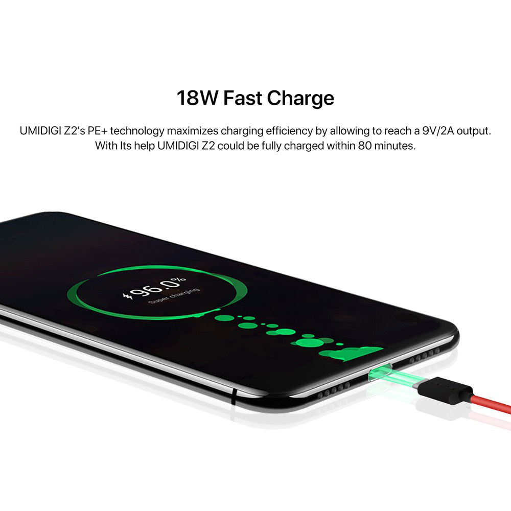 4G LTE スマートフォン Android 8.1 6GB 64GB UMIDIGI Z2