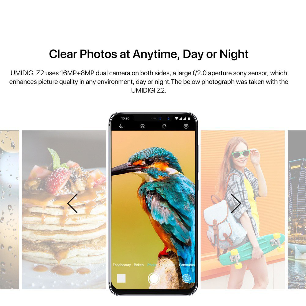 4G LTE スマートフォン Android 8.1 6GB 64GB UMIDIGI Z2