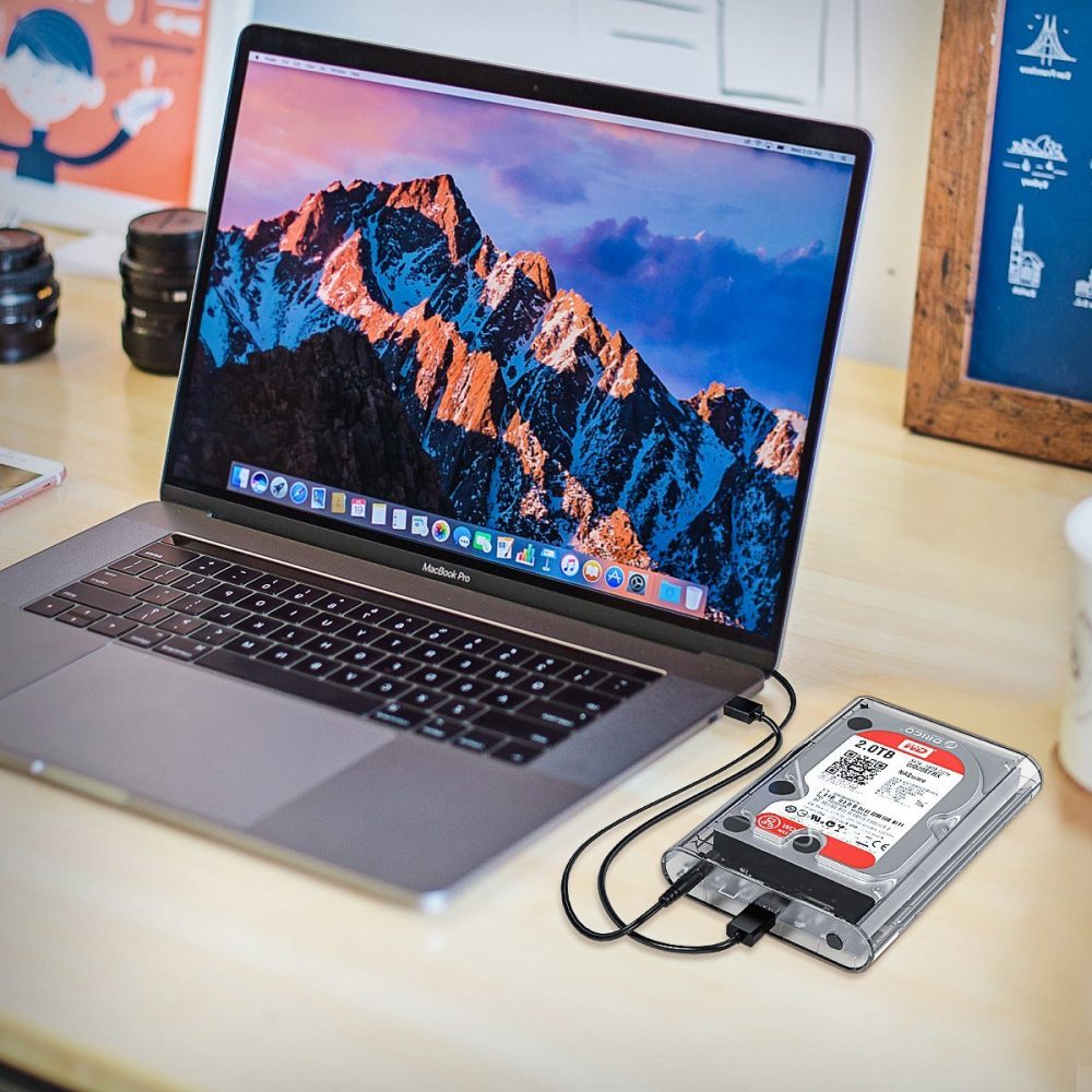 USB 3.0 3.5インチ SATA III ハードディスク SSD クリアーケース - 画像 (14)