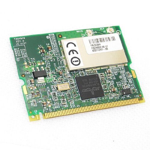 Broadcom (ブロードコム) ミニPCI ノートブックパソコンWi-Fi 内蔵無線LANワイヤレスカード 802.11b/g 54M BCM4318KFB