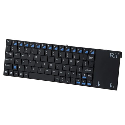 Rii mini i12 トラックパッド付き 2.4GHz ワイヤレス キーボード