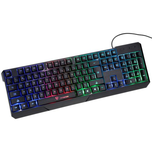 MOTOSPEED K70L 防水 USB ゲーミング キーボード 7色バックライト