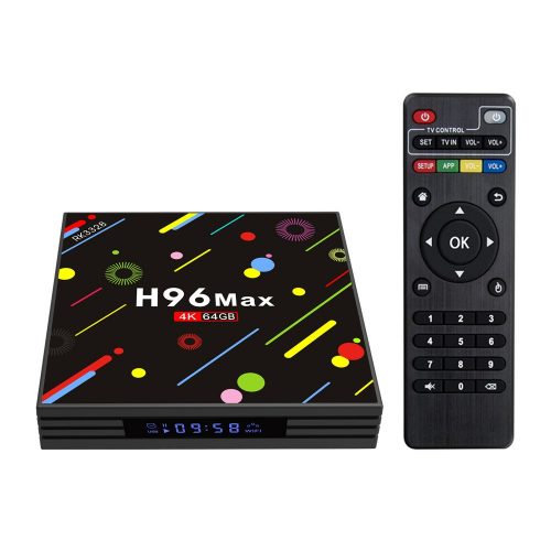H96 Max-H2 Android 7.1 TVボックス 4K動画再生 4GB / 64GB