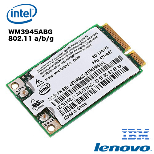 Intel (インテル) ミニPCI ノートブックパソコンWi-Fi 内蔵無線LANワイヤレスカード WM3945ABG 802.11a/b/g 54M