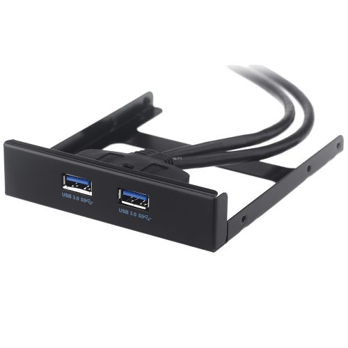 デスクトップコンピューターフロントパネル埋込み式 USB 3.0 x ２ 増設ブラケット