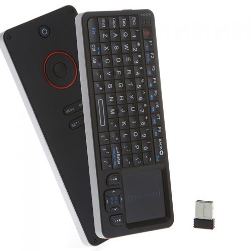 Rii Mini i6 2.4Gミニワイヤレスキーボード リモコン2 in 1