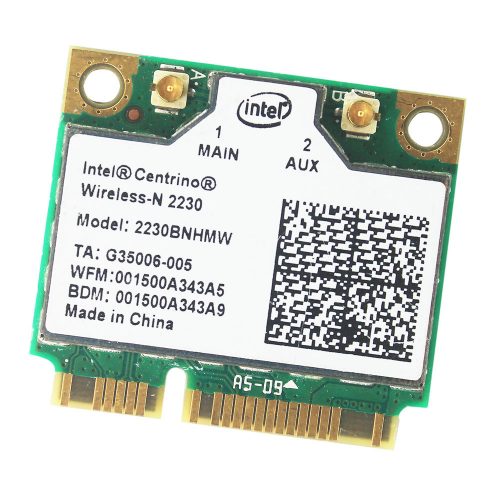 Intel Centrino Wireless-N 2230 802.11b/g/n 300Mbps + Bluetooth 4.0ネットワークカード