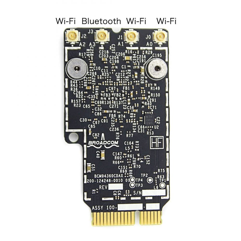 Apple Broadcom BCM94360CD 802.11ac mini WLAN+Bluetooth 4.0 ワイヤレスカード - 画像 (4)