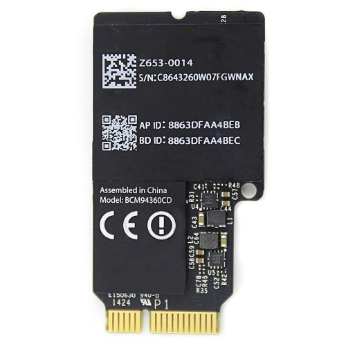 Apple Broadcom BCM94360CD 802.11ac mini WLAN+Bluetooth 4.0 ワイヤレスカード