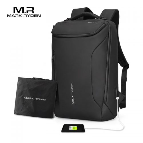 Mark Ryden バックパック 15インチノートパソコン USB充電ポート 防水ファブリック素材 コンパス付き
