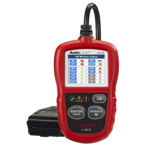 Autel AutoLink AL319 オンボード 診断 OBDII/CAN コードリーダー フォルトコードスキャナー