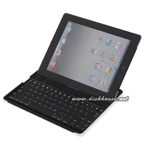 Apple iPad 2, 3, 4 Bluetoothキーボード付きアルミケース