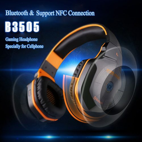 KOTION EACH B3505 オーバーヘッド Bluetooth 4.1 + EDR NFC プロフェッショナル ゲーミング ヘッドホン ヘッドセット