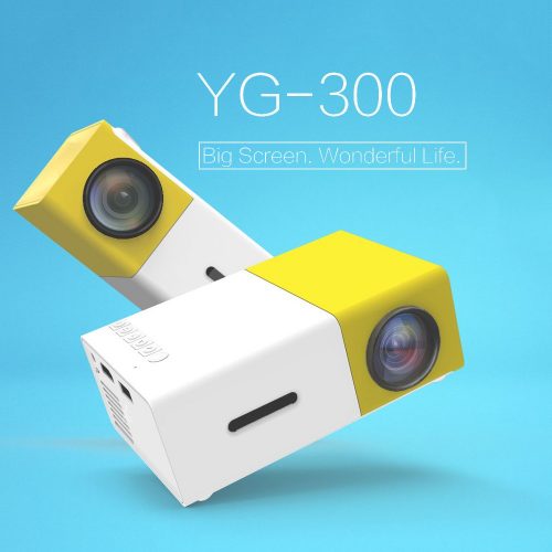 FW1S YG300 ポータブル LED プロジェクター 320 x 240 1000 : 1