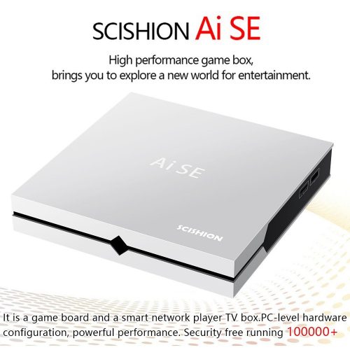 Android 7.1 スマートゲーム TV Box 4GB/64GB 4K H.265 ゲームパッド付き