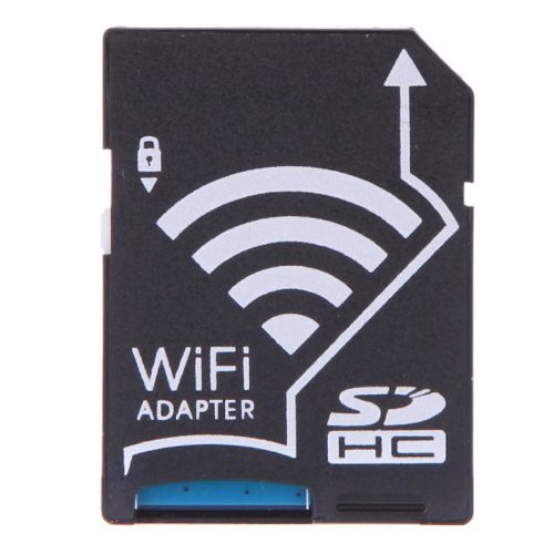 Wi-Fi シェア ワイヤレス microSDカード → SDカード変換アダプター