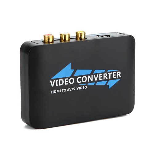 1080P HDMI → CVBS + S-Video + R/Lオーディオ ビデオコンバーター