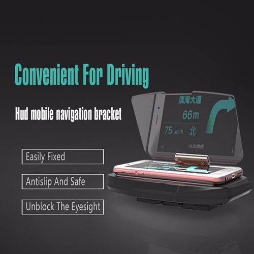 ユニバーサル フロントウィンドウヘッドアップディスプレイ(HUD) GPS HD反射プロジェクター