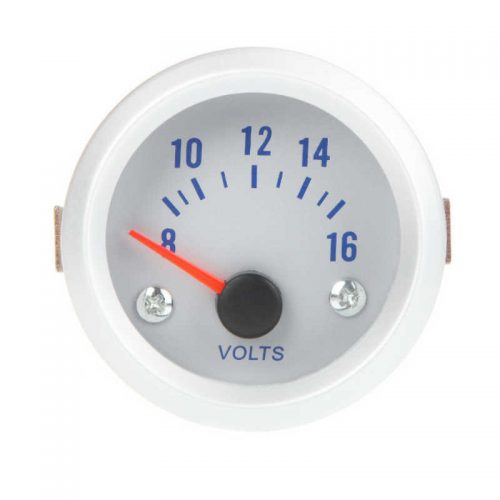 52mm アナログ 電圧計 8-16V