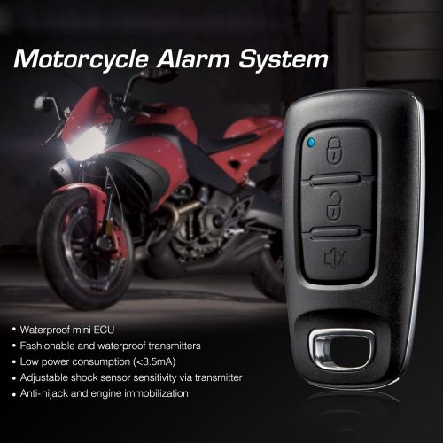 Steelmate 886E 1way オートバイ 盗難防止 アラームシステム