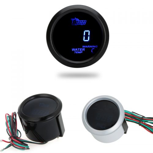 ドラゴンゲージ 52mm デジタル LED 水温計 40~120℃