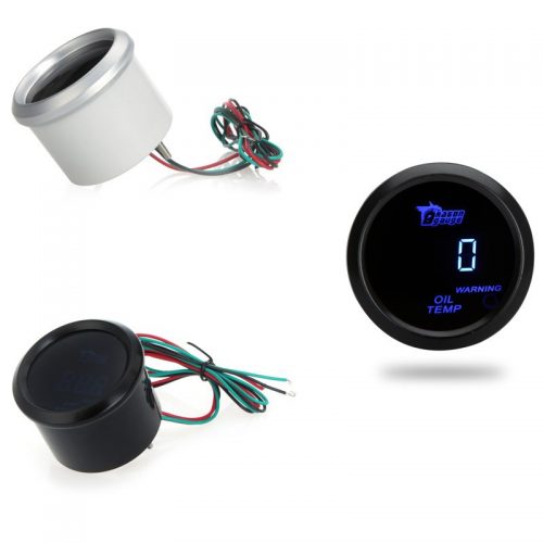 ドラゴンゲージ 52mm デジタル LED 油温計 40~150℃