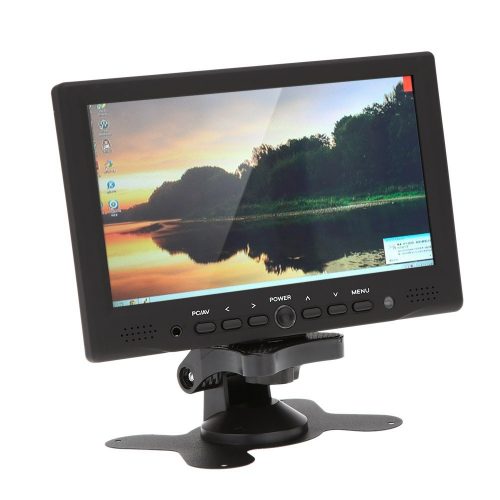 7インチ TFT LED HD カラーモニター PC/AV HDMI VGA 入力