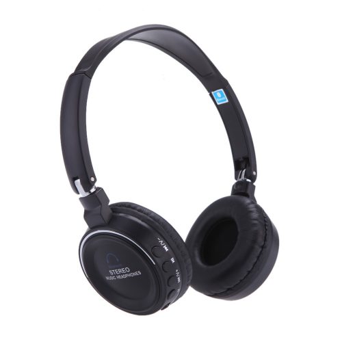 DSPノイズリダクション付き ステレオ Bluetoothヘッドフォン/ヘッドセット microSD MP3プレーヤー