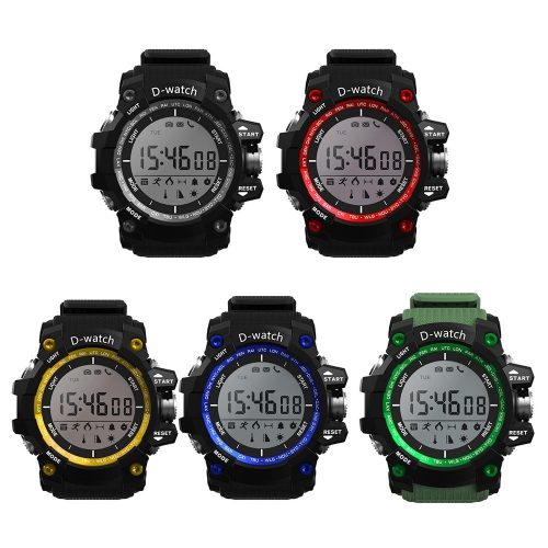 D-watch Bluetoothスマートスポーツウオッチ フィットネストラッカー 歩数計 カロリー消費