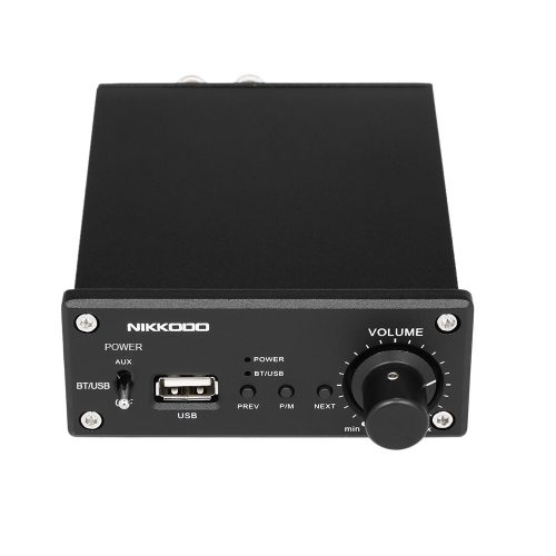 Bluetooth 4.0 Hi-Fi デジタルオーディオ パワー・アンプ 50W + 50W デュアルチャネル