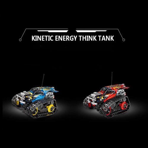 2.4GHz DIY RC ビルディングブロック 4WD オフロード ラジコンカー キット