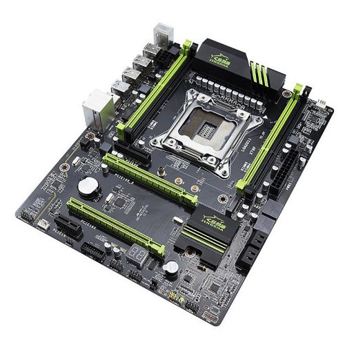 Jingsha X79P ATX マザーボード M.2 ハイスピード E5 LGA2011 Intel E5/E5V2 プロセッサー DDR3 64GB PCI-E3.0 NVME