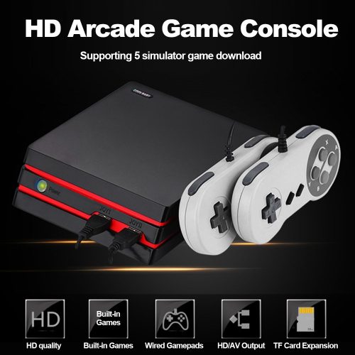 HD アーケード レトロファミリーゲーム コンソール 600種クラシックゲーム内蔵