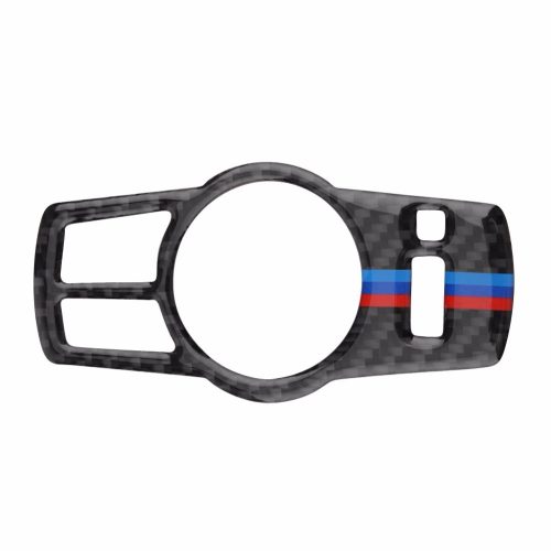 BMW 5シリーズ F10 F07 F01 F25 F26 カーボン ヘッドライトスイッチボタンカバーステッカー