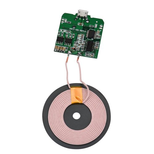 Qi ワイヤレスチャージ PCBAボード 回路基板 microUSBポート充電 DIYキット