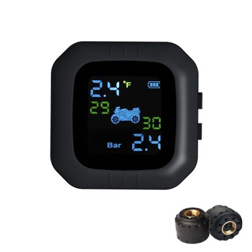 オートバイ用 TPMS (Tire Pressure Monitoring System) ワイヤレス タイヤ 空 気圧 温度 モニタリングシステム