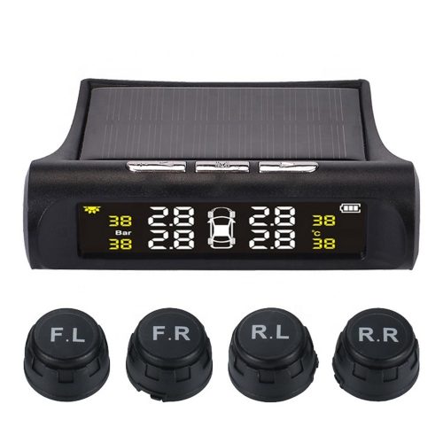 TPMS (Tire Pressure Monitoring System) ソーラーワイヤレス タイヤ 空気圧 温度 モニタリングシステム (複製)