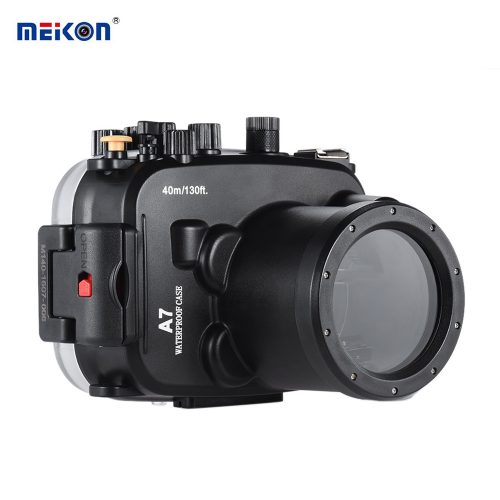 MEIKON Sony A7 A7R 対応 40m防水 カメラ 水中 ハウジングケース 28-70mmレンズ