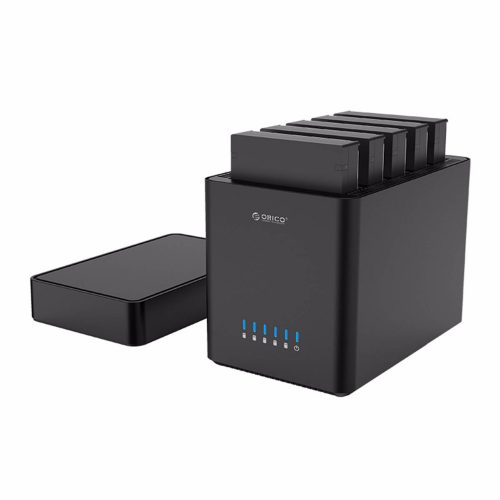 5ベイ 3.5インチ USB 3.1 Type-C ハードディスク ドッキングステーション 5Gbps UASP