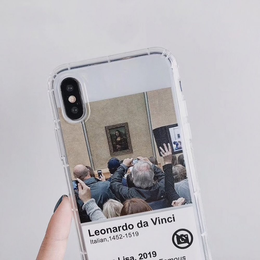 iPhone レオナルド・ダ・ヴィンチ モナリザ デザインケース 6 S 7 8plus 7plus plus 8 X XR XS - 画像 (3)
