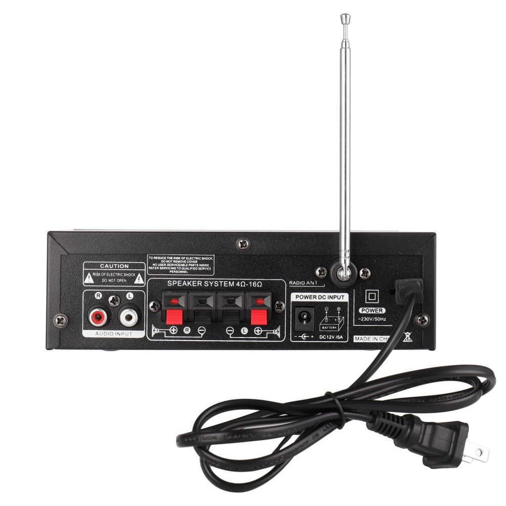 40W+40W ミニパワーアンプ MP3プレーヤー Bluetooth デジタルオーディオレシーバー - 画像 (6)