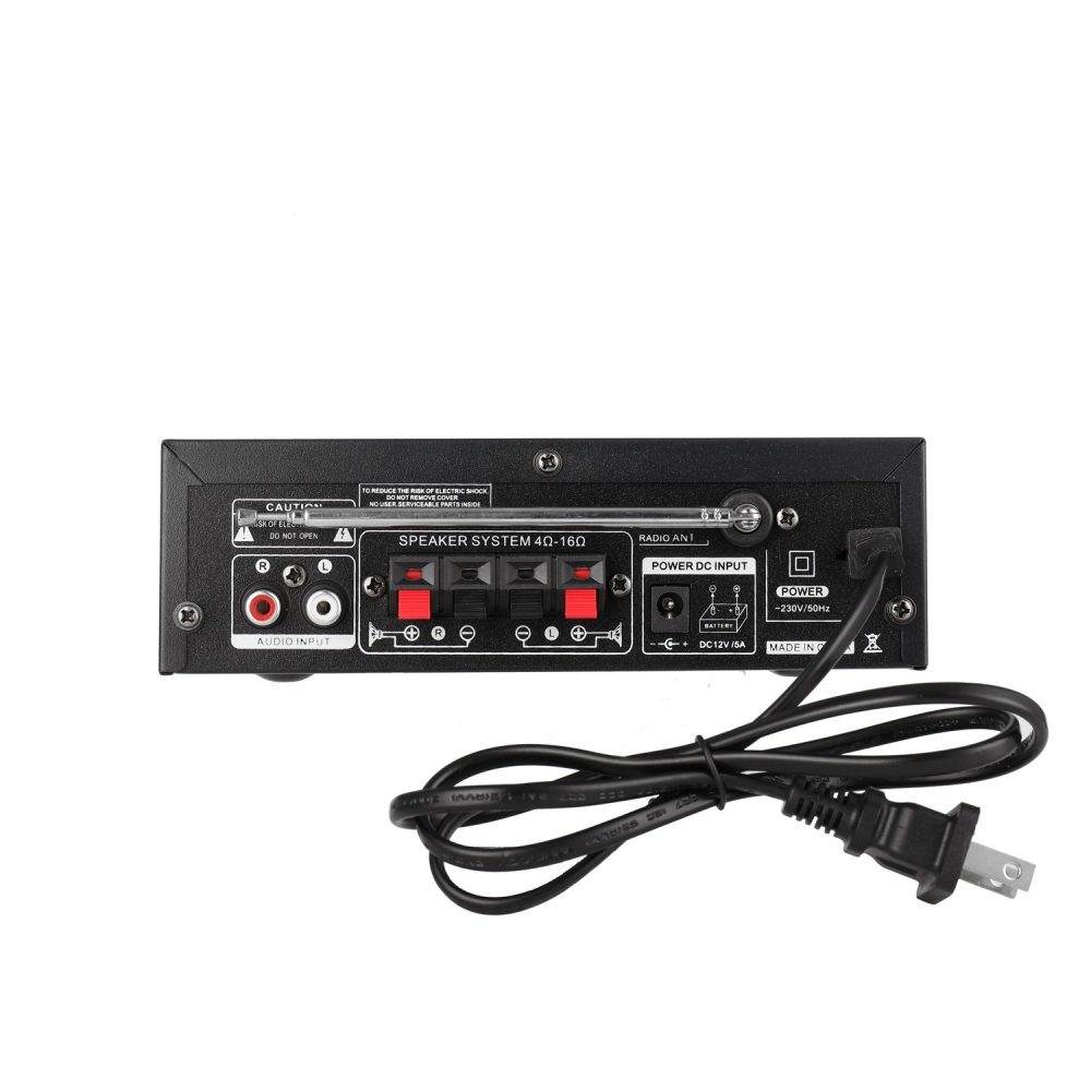 40W+40W ミニパワーアンプ MP3プレーヤー Bluetooth デジタルオーディオレシーバー - 画像 (5)