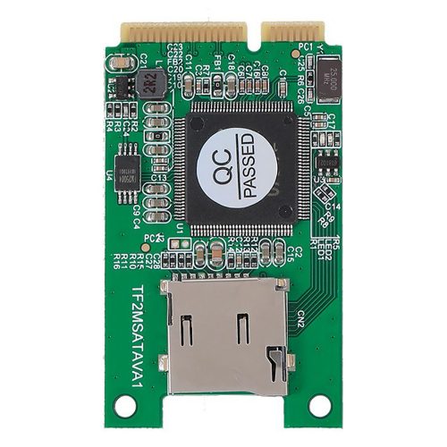 mSATA to MicroSDカードアダプター