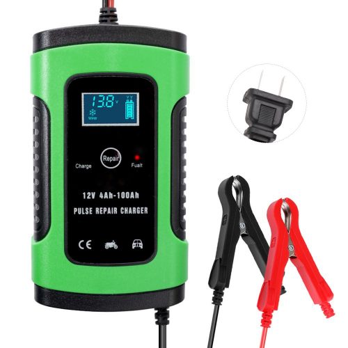 12V 6A カーバッテリー急速充電器 パルスリペアー チャージャー
